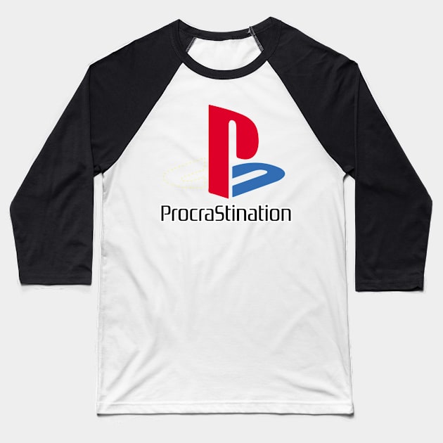 Procrastination Baseball T-Shirt by Daniac's store